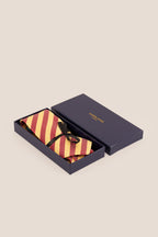 Vintage Stripe Red Gold