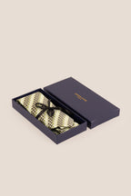 Geometric Stripes Olive Green