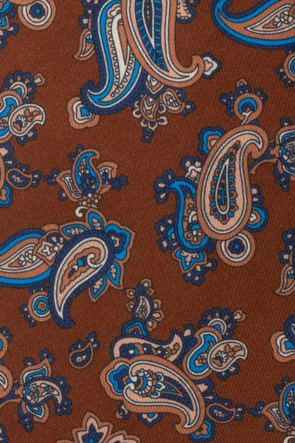 Paisley Print Brown