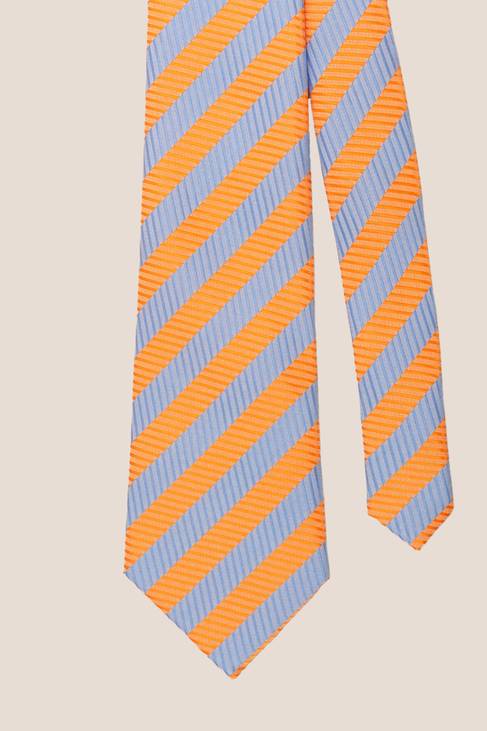 Vintage Stripe Orange Blue