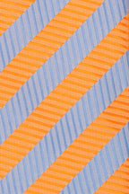 Vintage Stripe Orange Blue