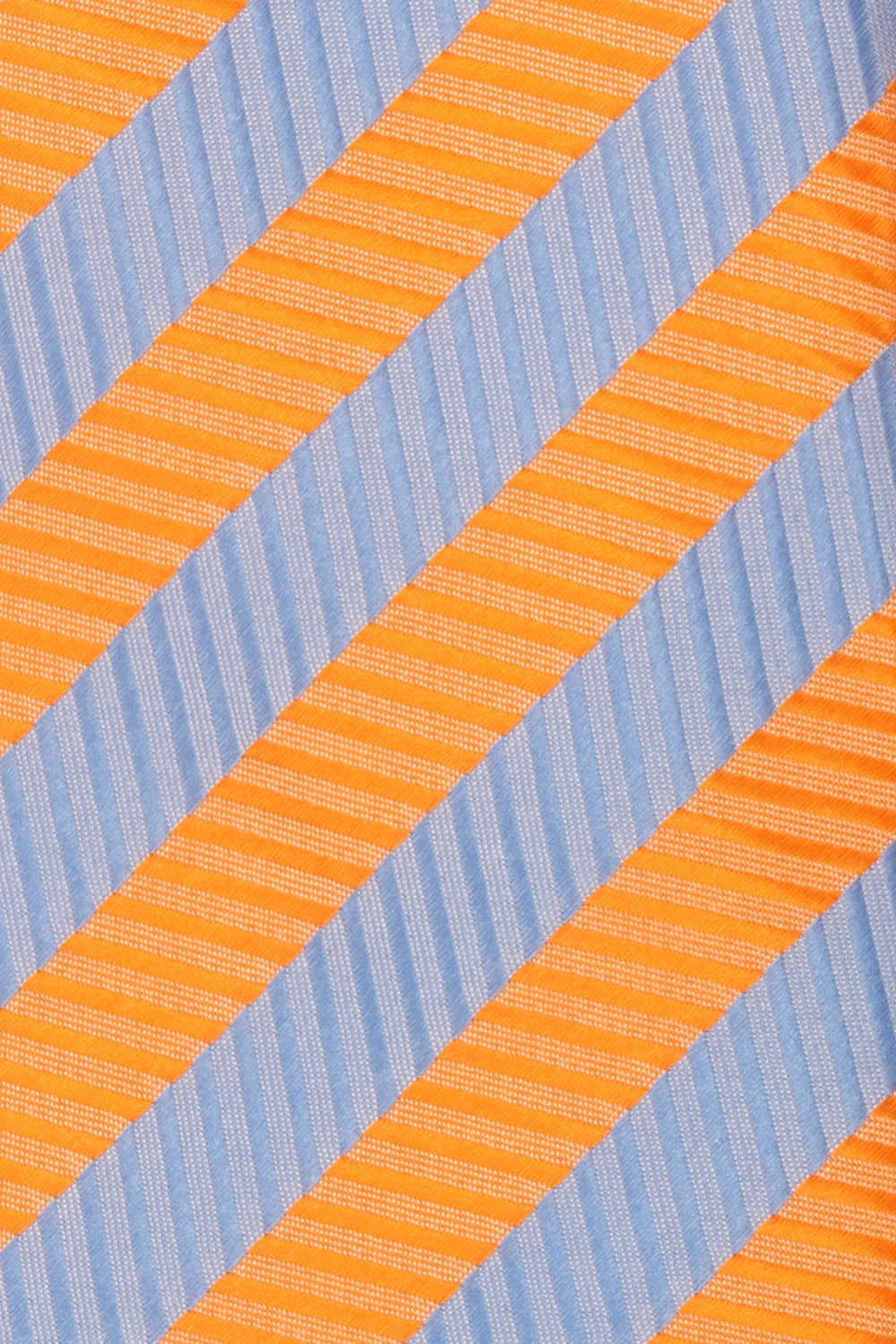 Vintage Stripe Orange Blue