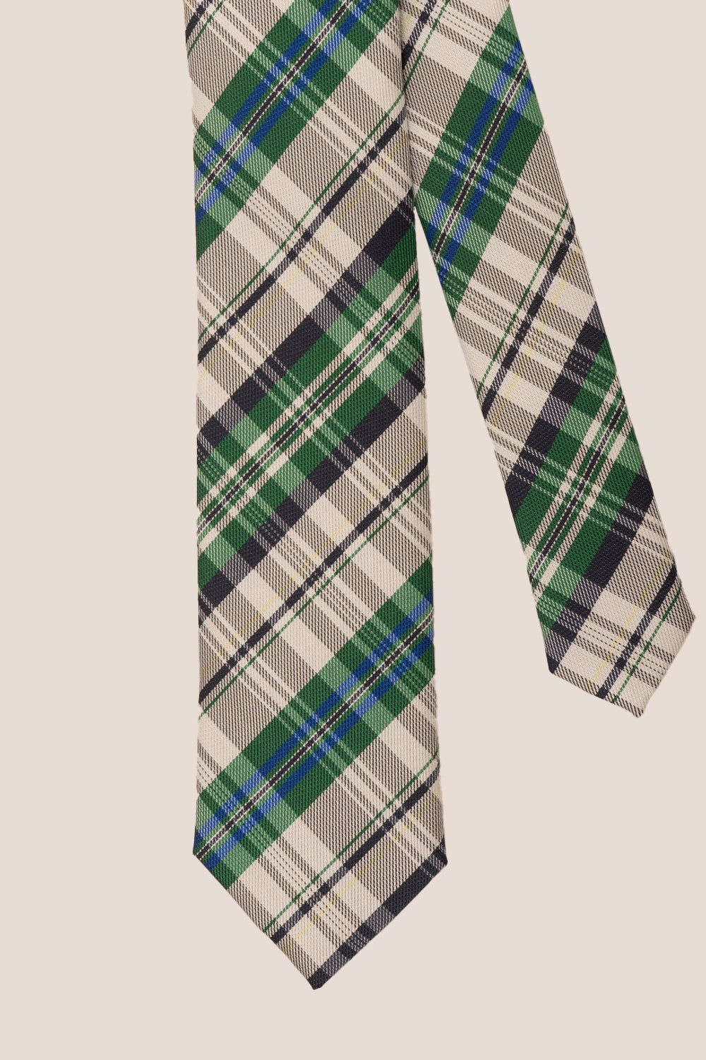 Checks Green White