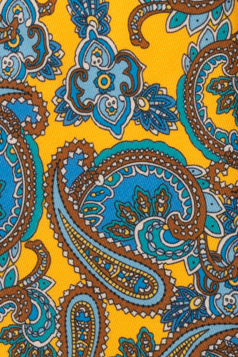 Paisley Print Yellow