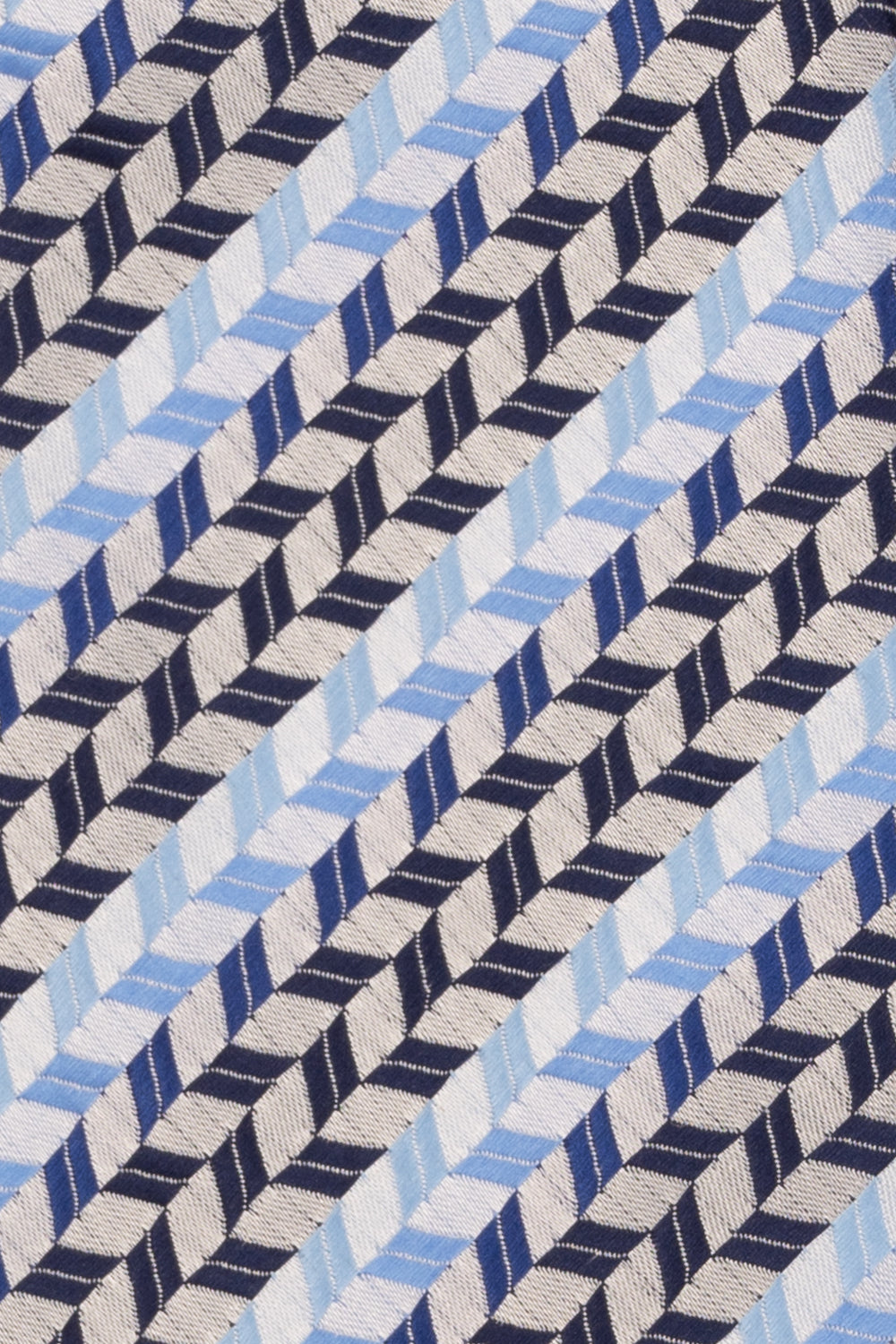Geometric Stripes Blue Navy Black