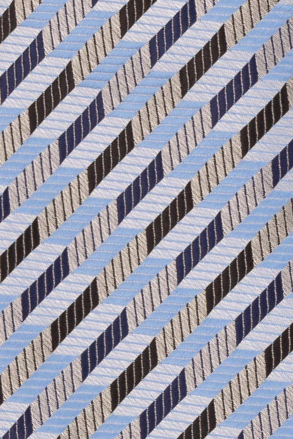 Geometric Stripes Blues