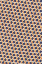 Blue Weave Print Silk Tie