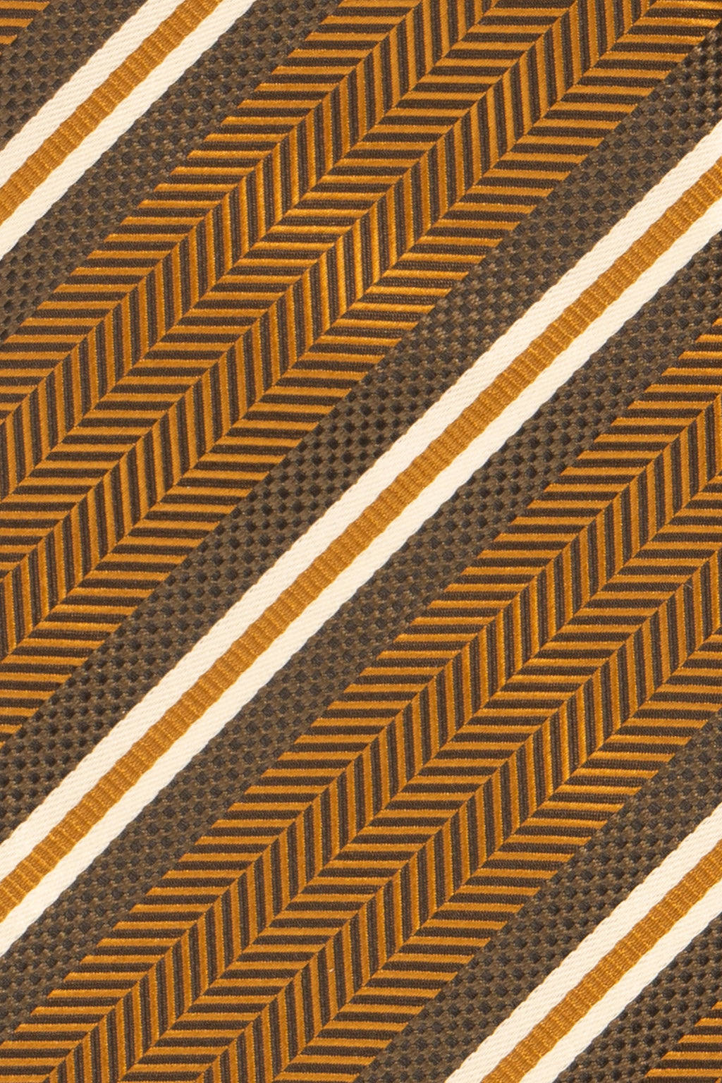 Herringbone Stripes Copper