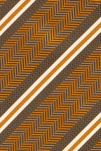 Herringbone Stripes Copper