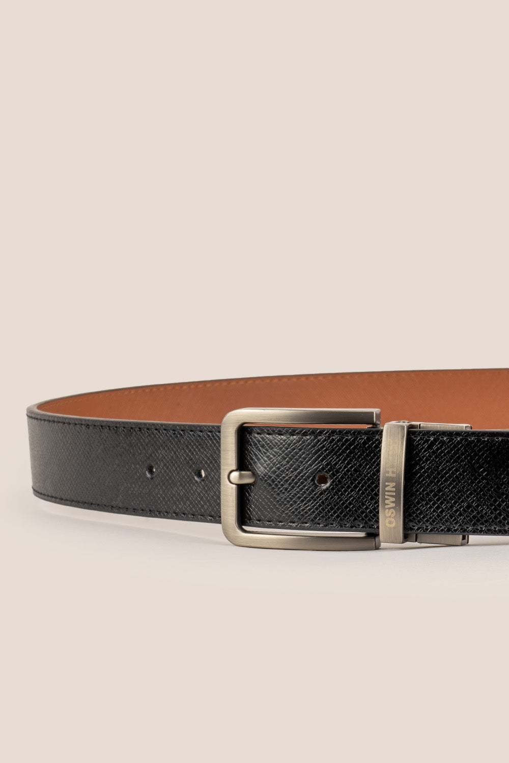 Claud Reversible Black Tan