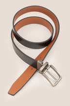 Claud Reversible Black Tan