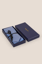 Geometric Squares Blue