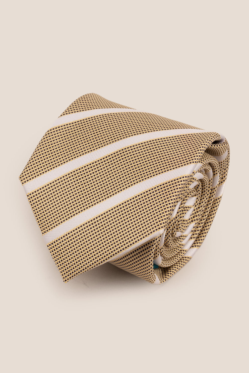 Stripe Brown White