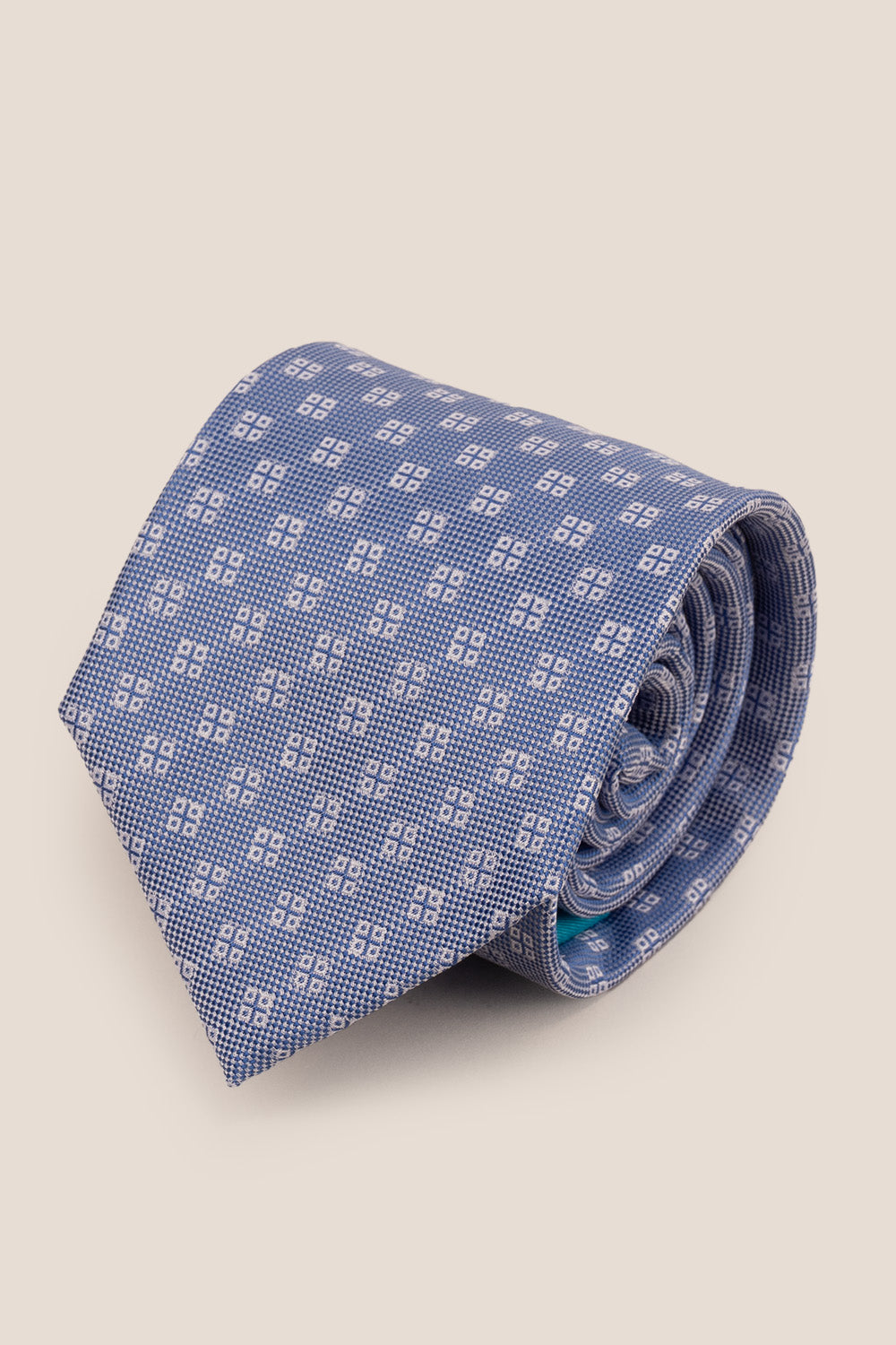 Geometric Squares Blue