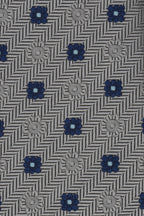 Stripes and Squares Grey