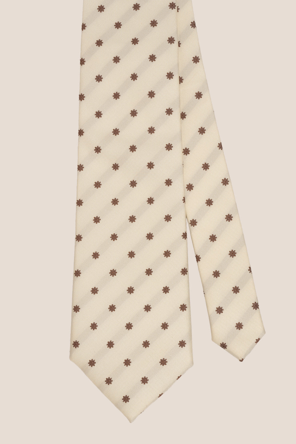 Classic Floral Cream Brown