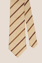 Classic Stripe Cream Brown