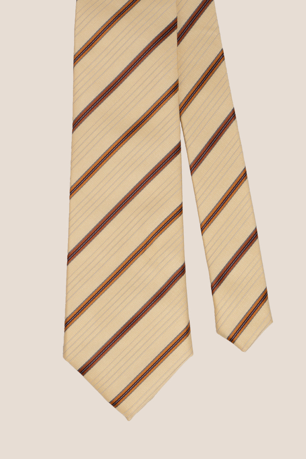 Classic Stripe Cream Brown