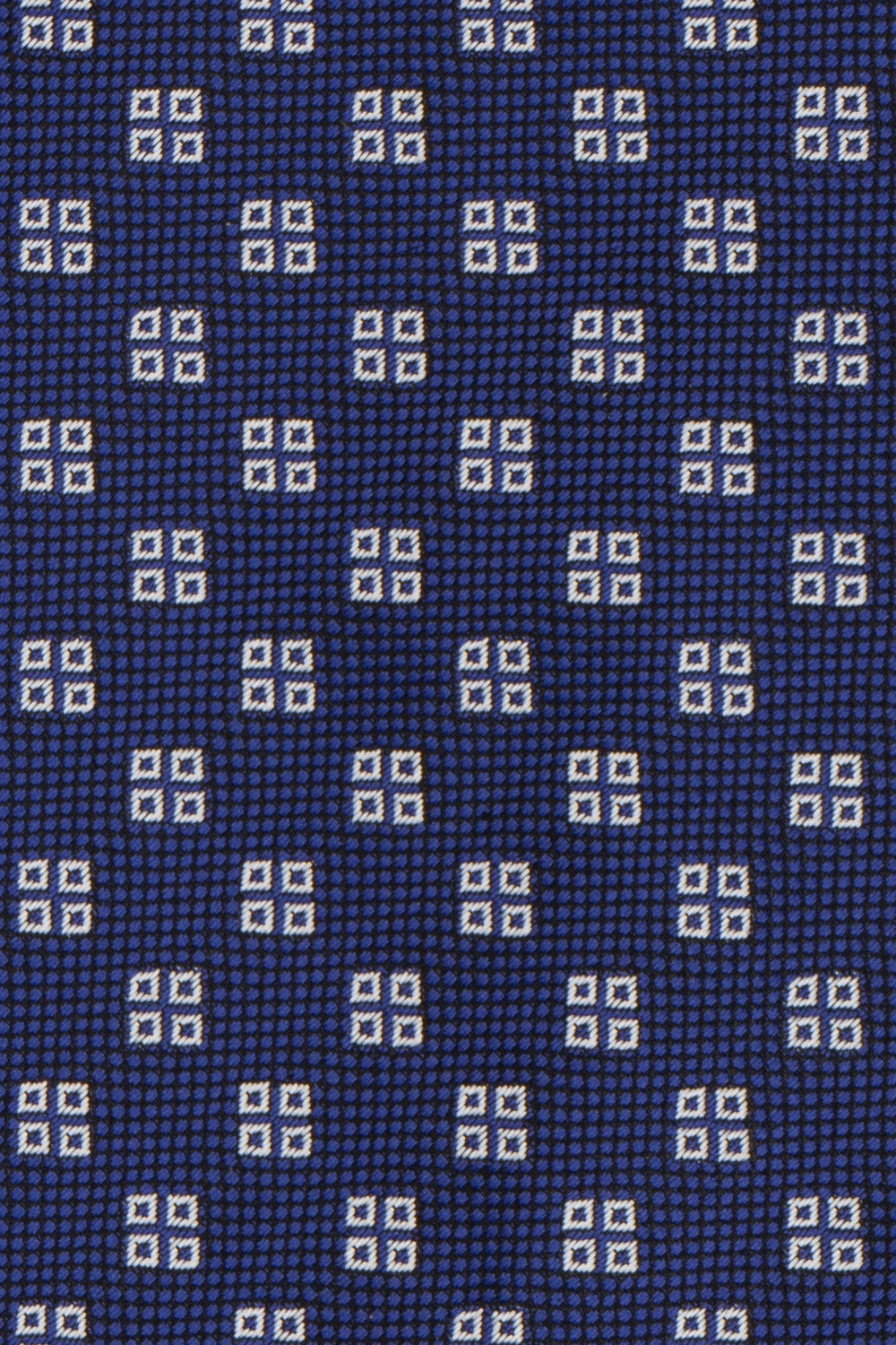 Geometric Squares Navy