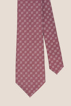 Geometric Squares Red