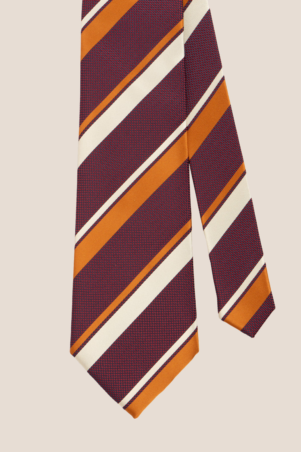 Broad Stripe Red White Orange