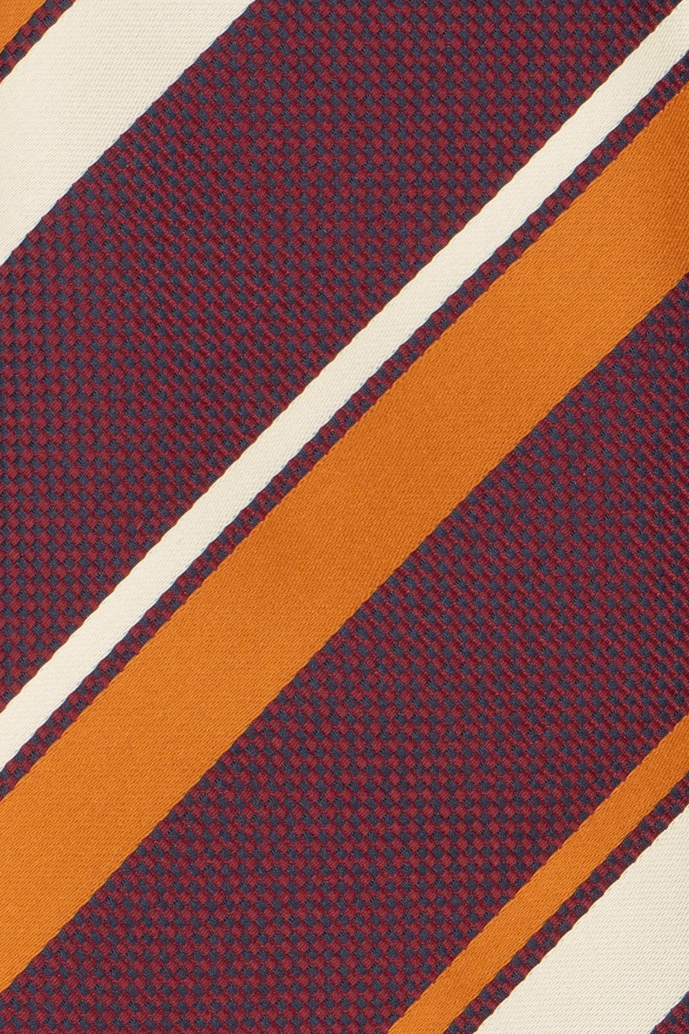 Broad Stripe Red White Orange