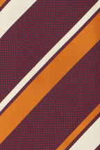 Broad Stripe Red White Orange