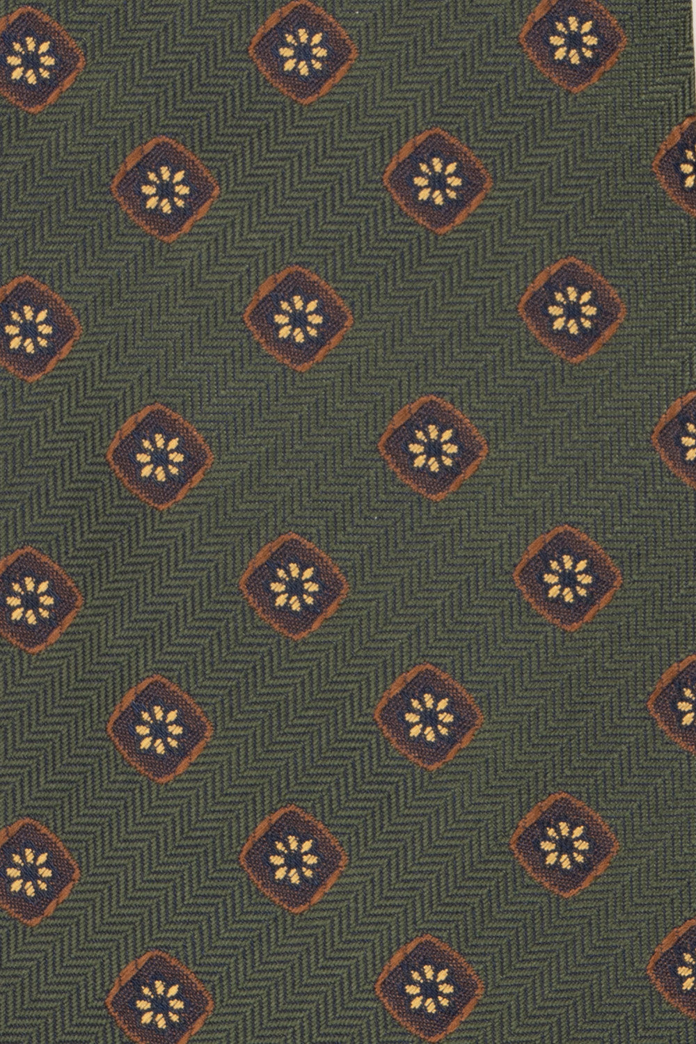 Vintage Geometric Green