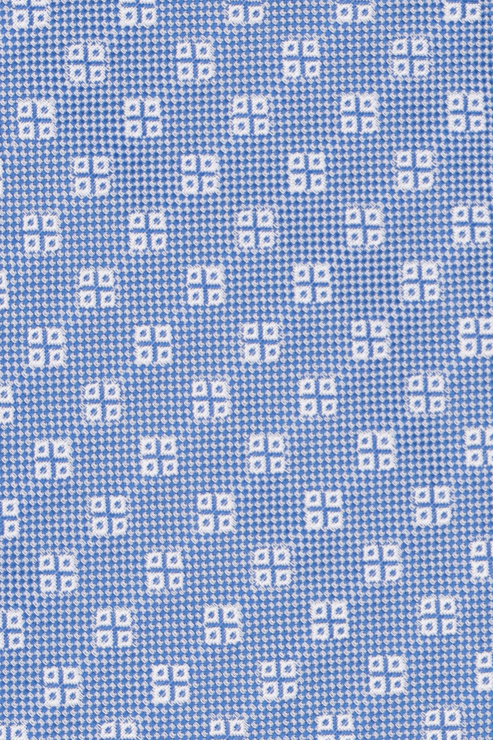 Geometric Squares Blue