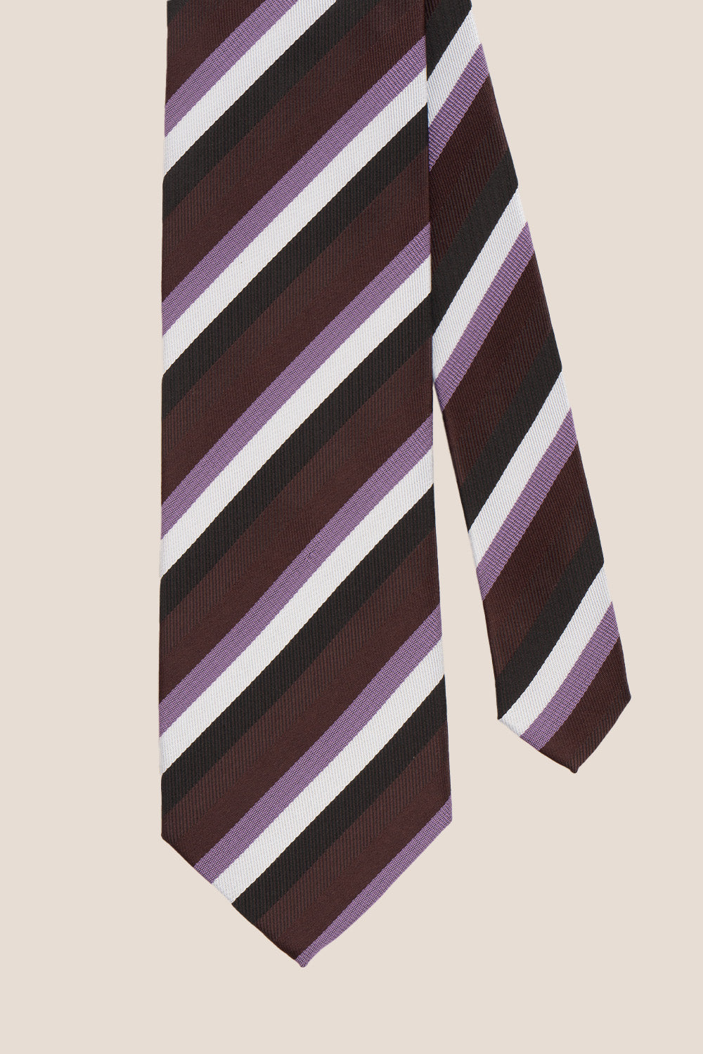 Classic Multi Stripe Bordo
