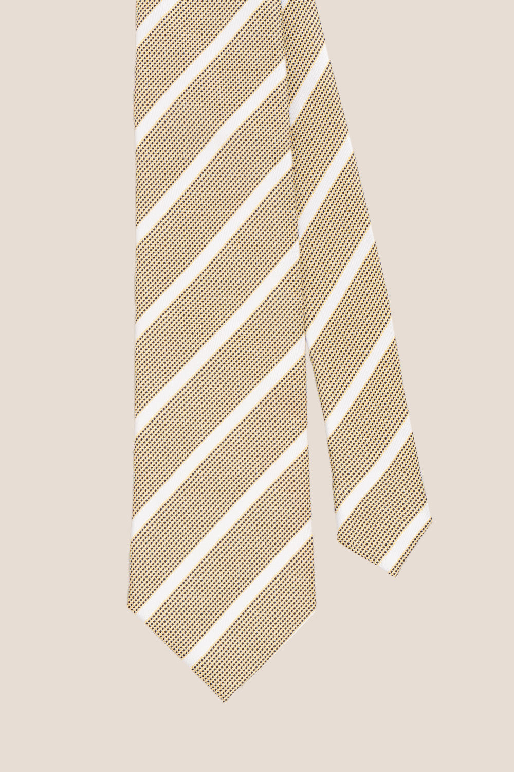 Stripe Brown White