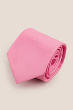 Pink Self Stripe