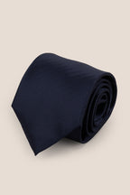 Navy Self Stripe