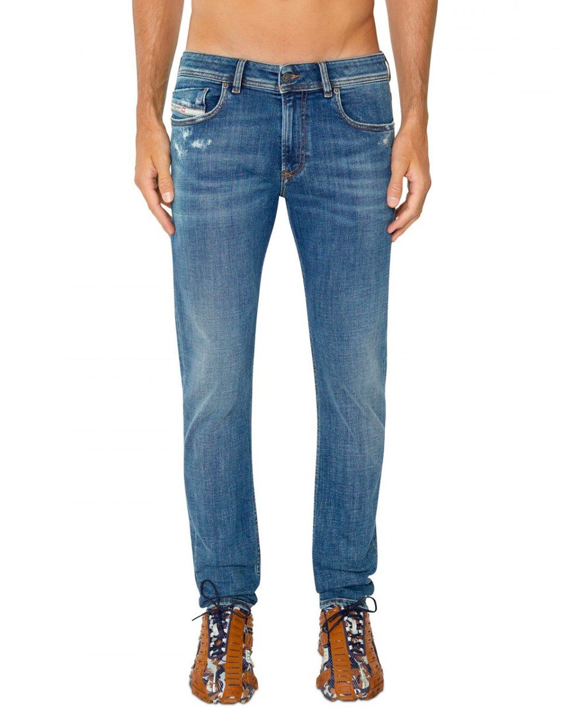 Diesel Mens Sleenker skinny fit low waist Jean 09E43