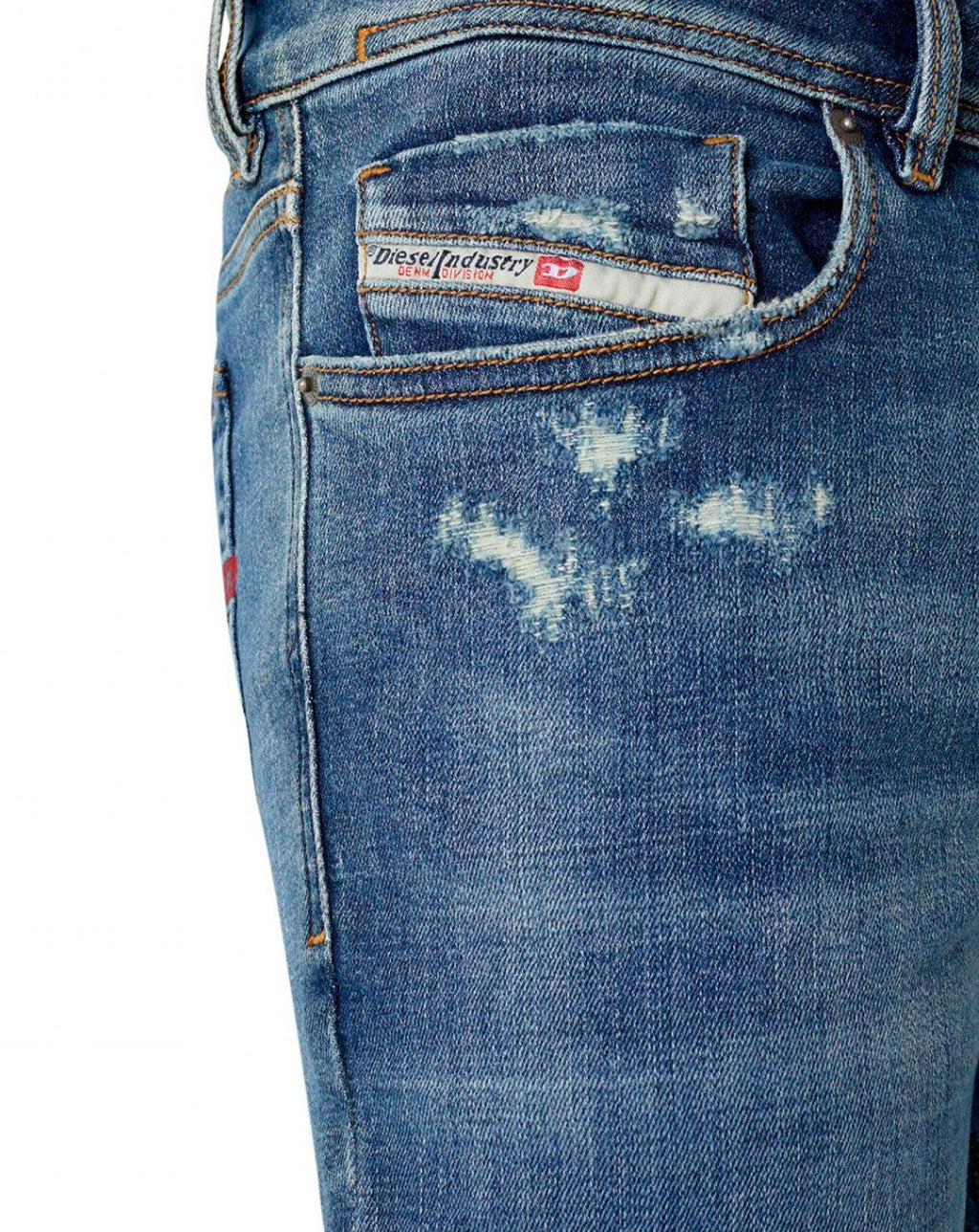 Diesel Mens Sleenker skinny fit low waist Jean 09E43