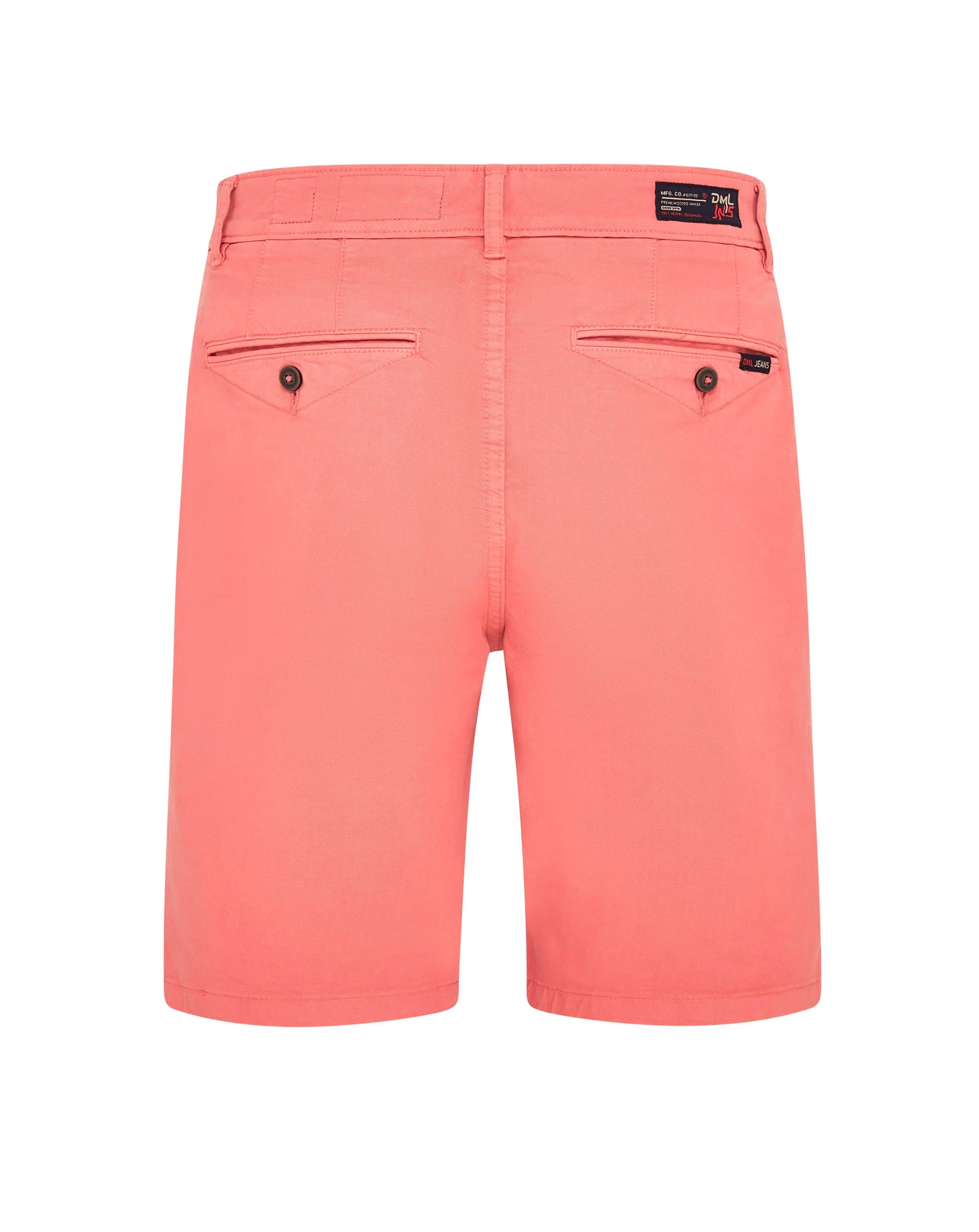 DML Cross Chino Shorts Coral