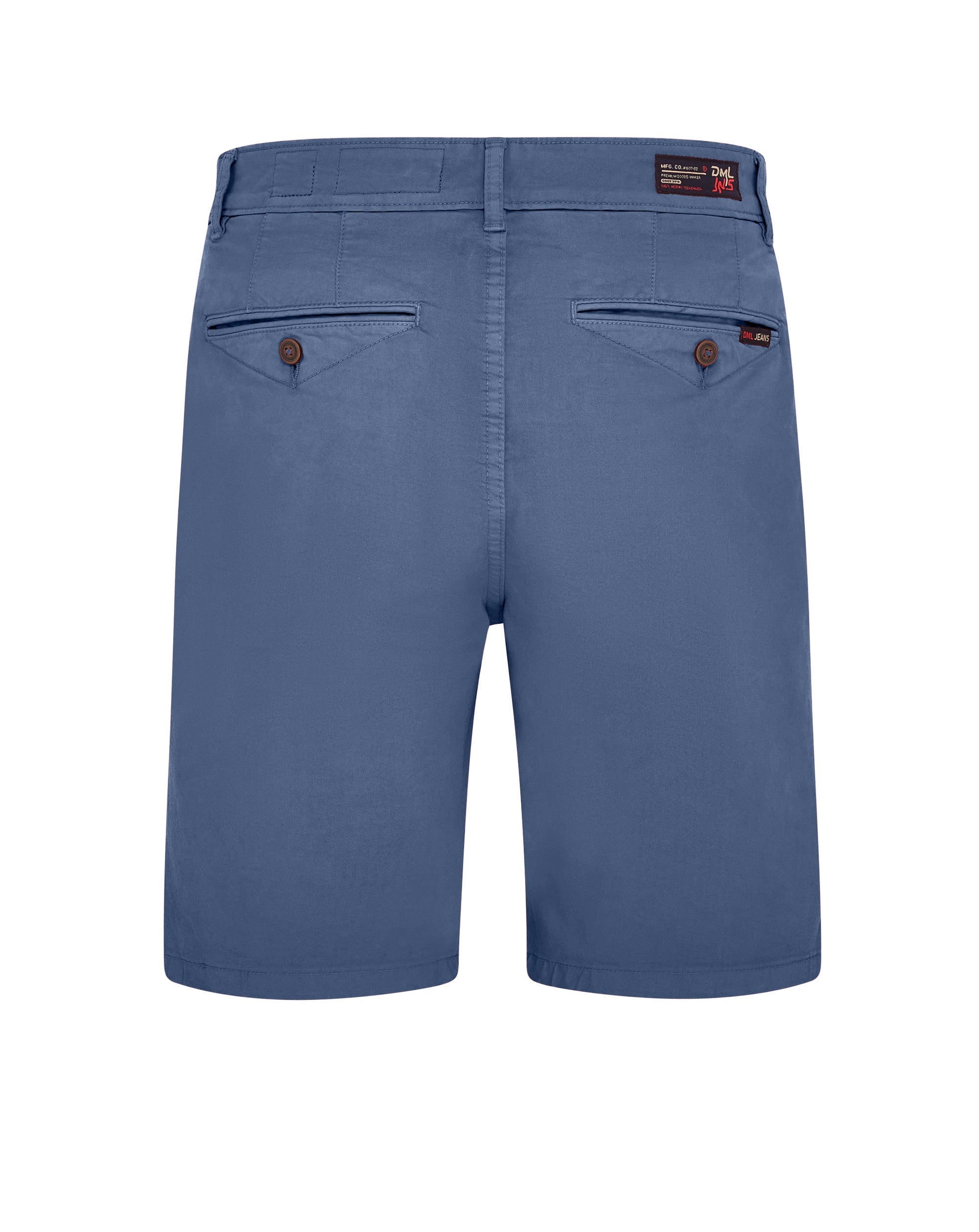 DML Cross Chino Shorts Mid Blue