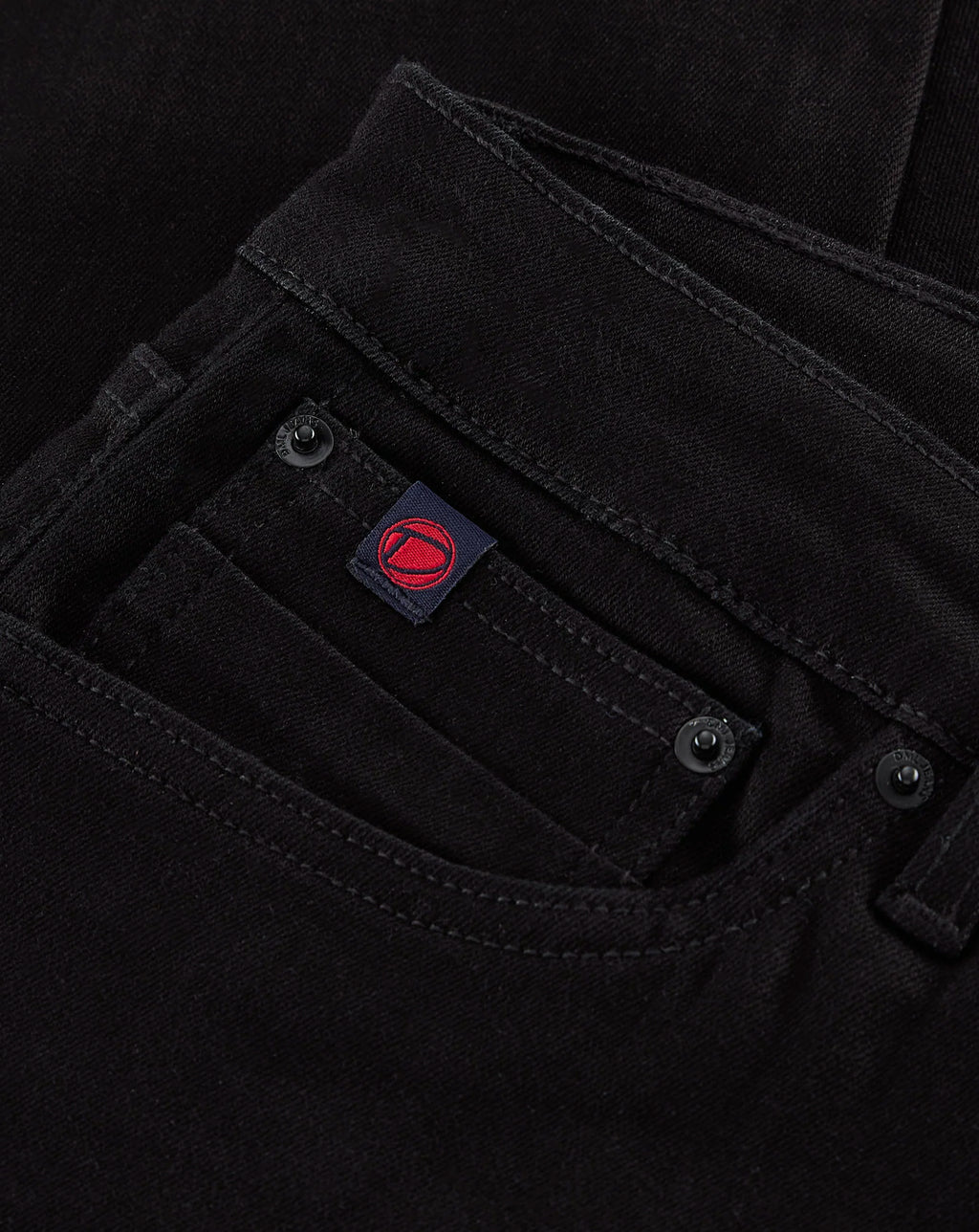 Dml Mens Slim Fit Jean Deep Black