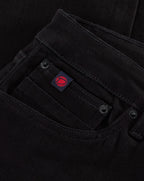 Dml Mens Slim Fit Jean Deep Black