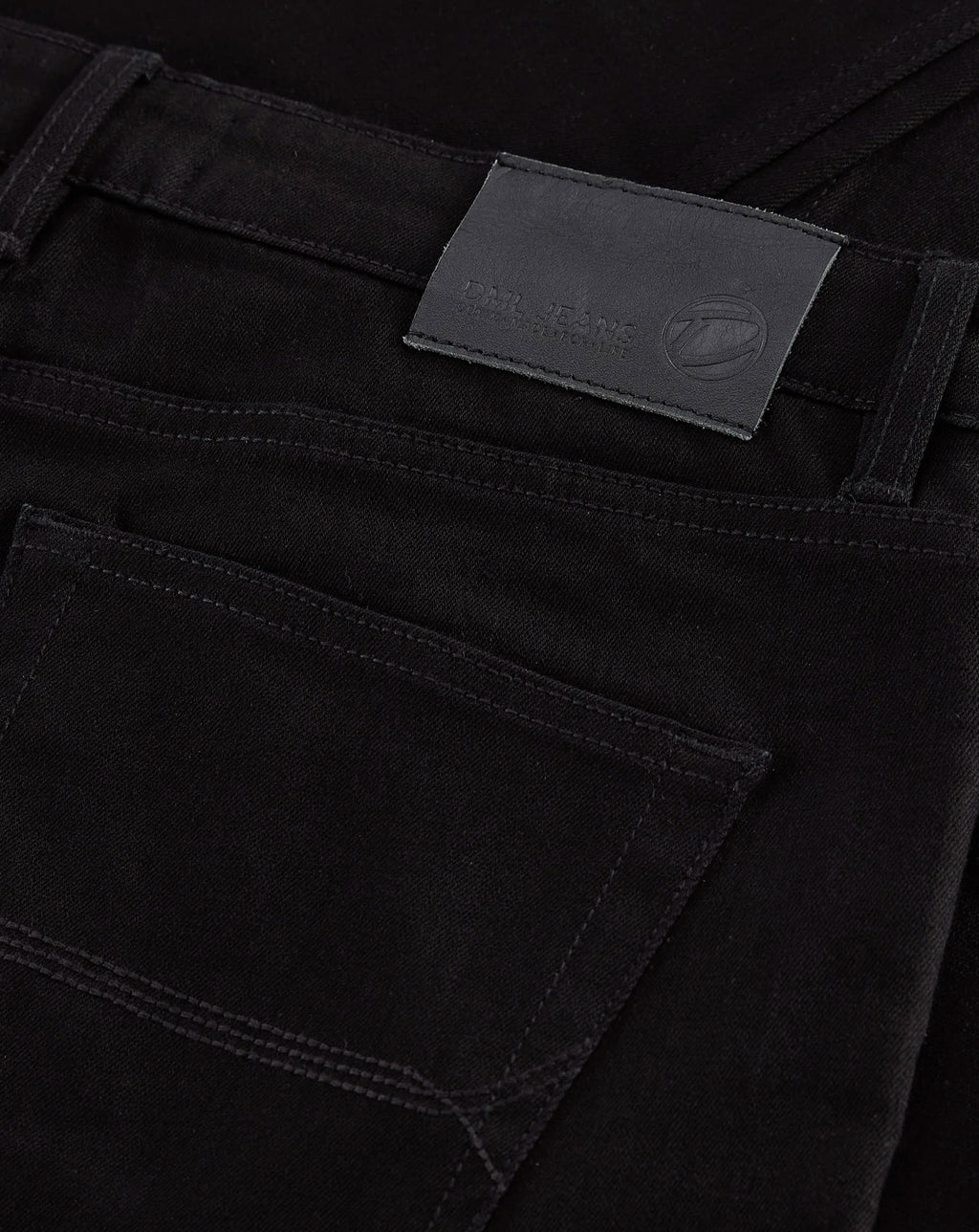 Dml Mens Slim Fit Jean Deep Black