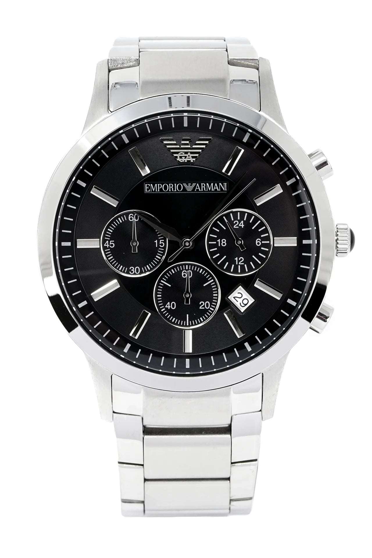 Emporio Armani AR2434 Chronograph Men's Stainless Steel Watch