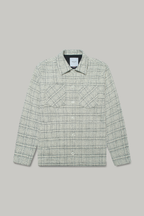 Bart Frame Overshirt - Ecru / Black