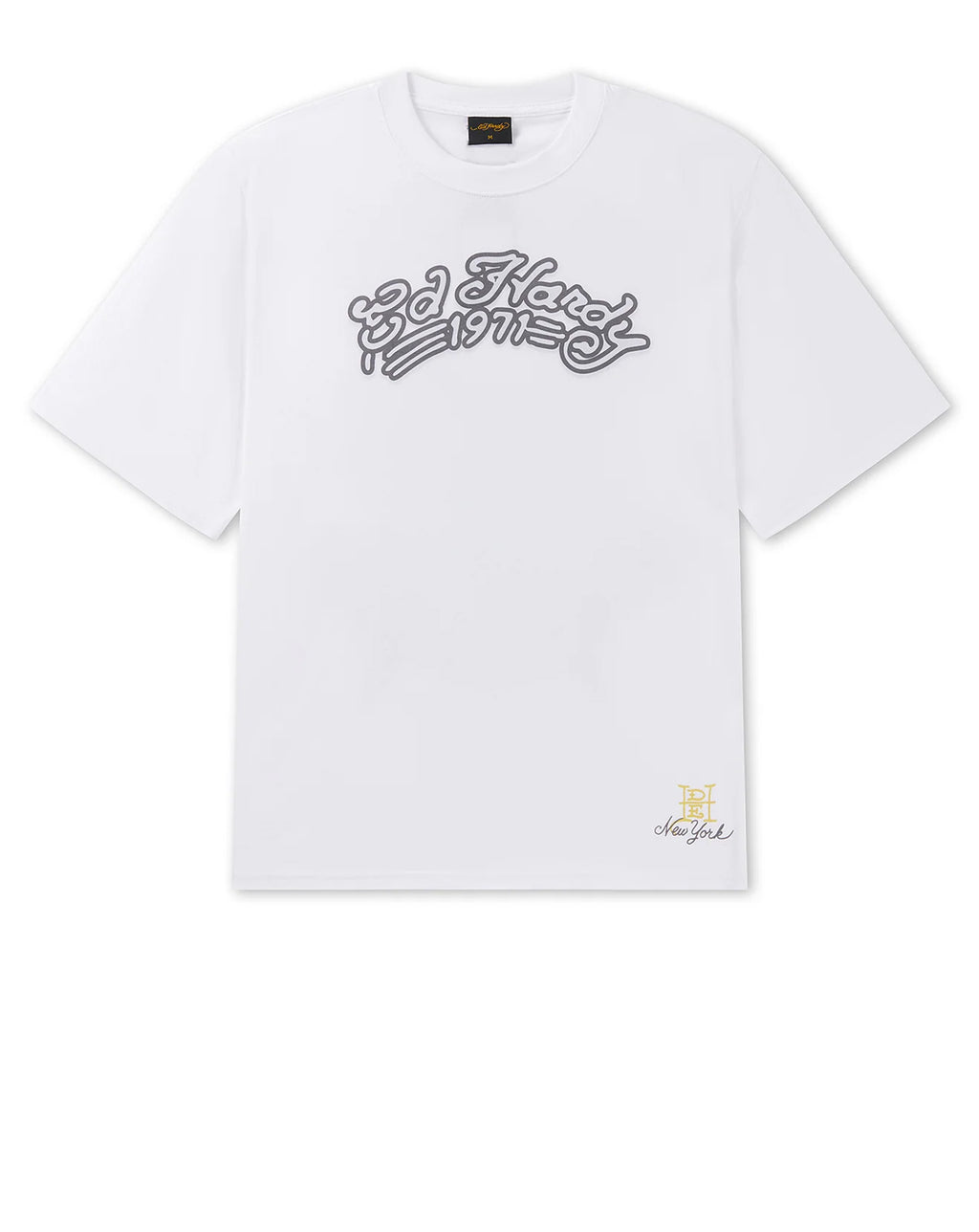 Ed Hardy Stay True graphic t shirt WHITE