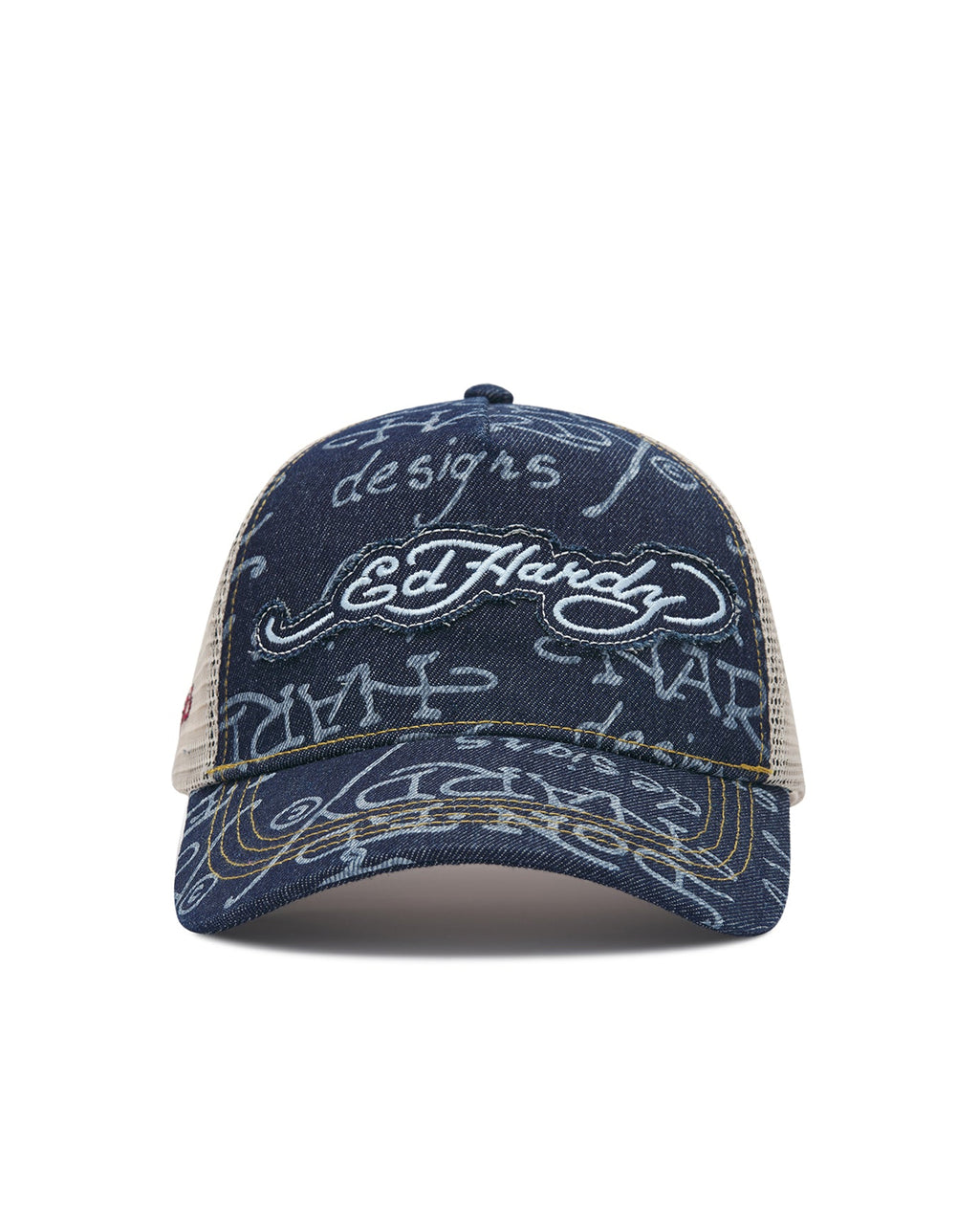 Ed Hardy trucker cap DENIM BLUE