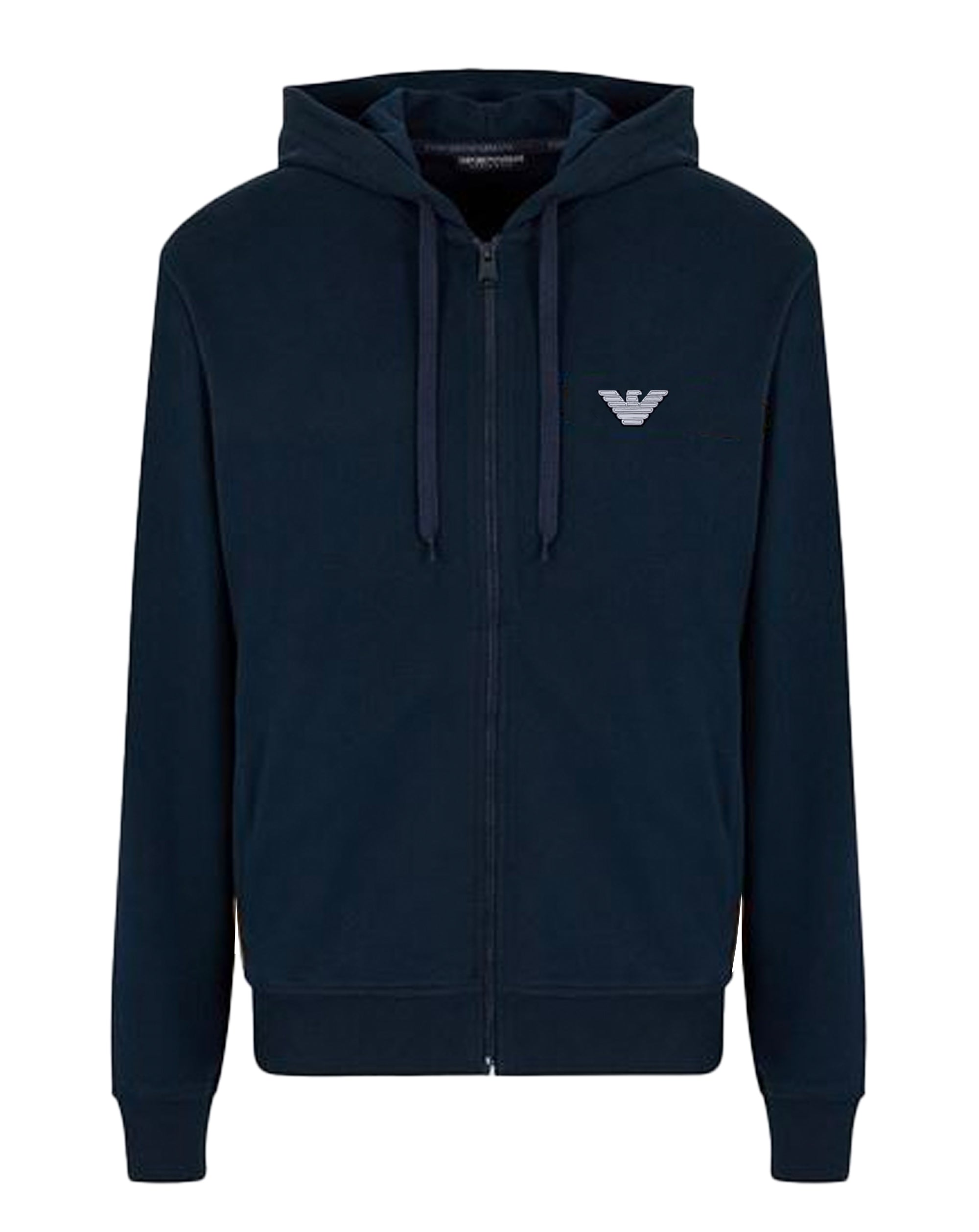 Emporio Armani Full Zip Sweatshirt Navy