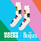 Happy Socks The Beatles Silhouettes Socks, White