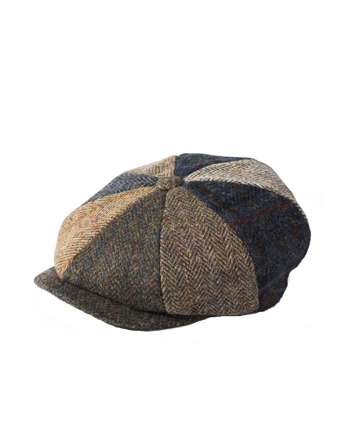 Failsworth Harris tweed Bakerboy Flat Cap Assorted