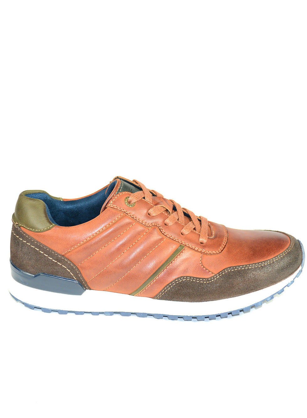 Front Ohio Tan Leather Trainers Tan/brown