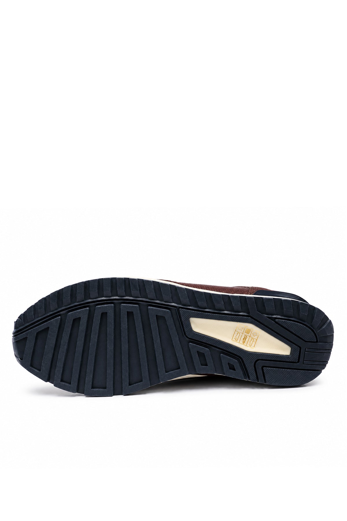 Front Pace leather trainer BROWN