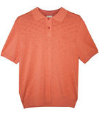 Gant Flamme Short Sleeve Polo Sunset Pink